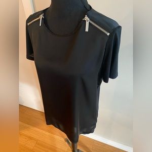 Michael Kors satiny black top